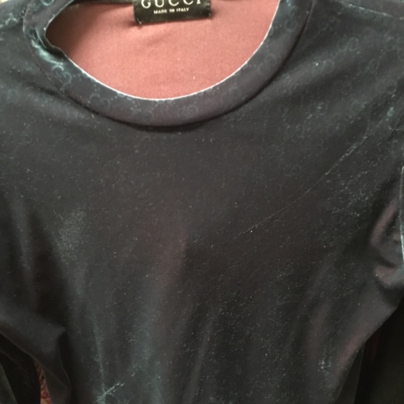 Gucci velvet blouse - Picture 3 of 3